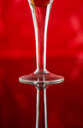 drumstick of the goblet   over red backgroundの写真素材