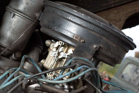 automobile mechanism .Part of a car engine