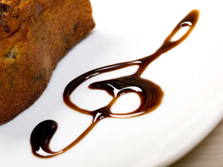 delicious cake .sweet dessert..close-upの写真素材