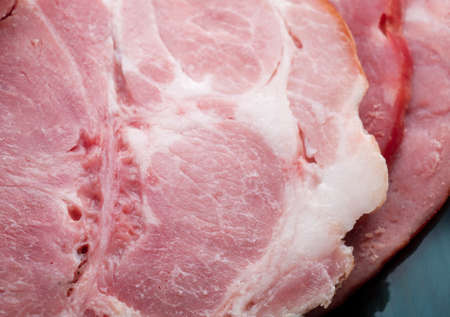 Beautiful sliced food arrangement of meat.Shallow DOF の写真素材