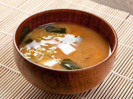Miso soup , Japanese Food の写真素材