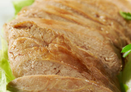 Roasted duck, Chinese style  . Shallow depth-of-field.の写真素材