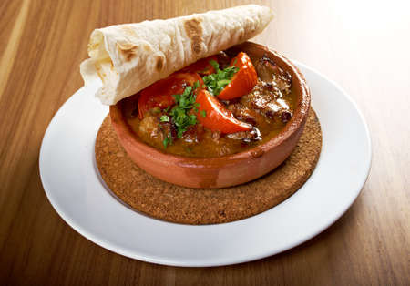 traditional fajitas .closeupの写真素材