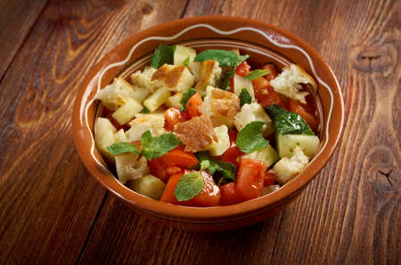 Fattoush - Lebanese Salad.tasty Arabiccuisineの写真素材