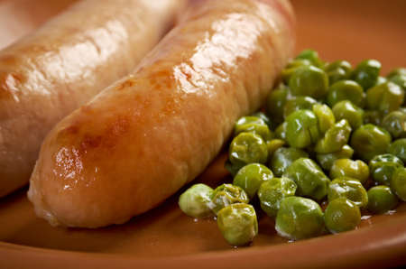 andouillettte dish.french Sausage making roastedの写真素材