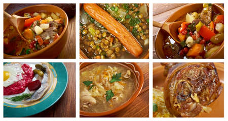 Food set .  german traditional  cuisineの写真素材