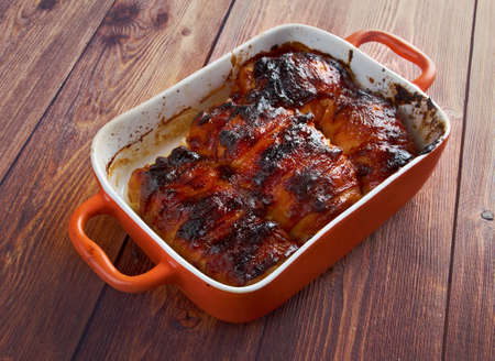 Meat wrapped rolls with turkey, chicken  and  apricot breastの写真素材