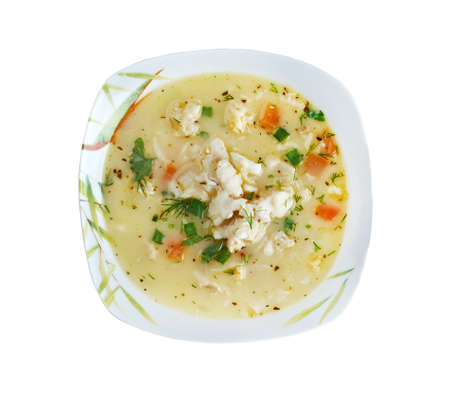 Bourride -  traditional fish soup , Franceの写真素材