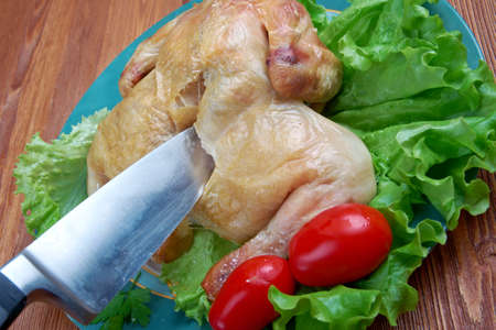 Galletto Croccante  - fried chickenの写真素材