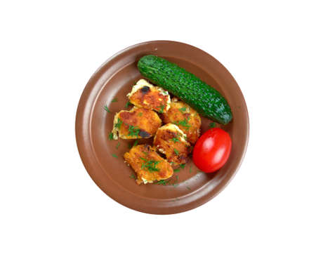 Pollo Sin freir - Chicken Nuggetsの写真素材