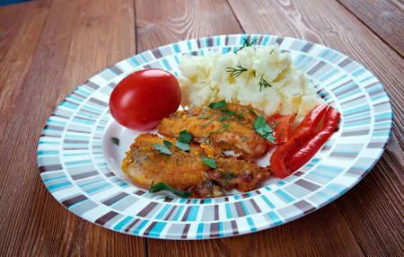 Stekt stromming - Stekt strÃ¶mming, Fried herring with mashed potatoes . Swedish traditional...