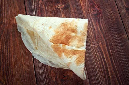 Markook - flatbread common in the countries of the Levant.Yufka is a Turkish bread. It is a thin,...
