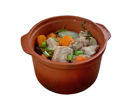 Karjalanpaisti - Karelian hot pot,Karelian stew .traditional meat stew originating from the region of Karelia -  Finlandの写真素材