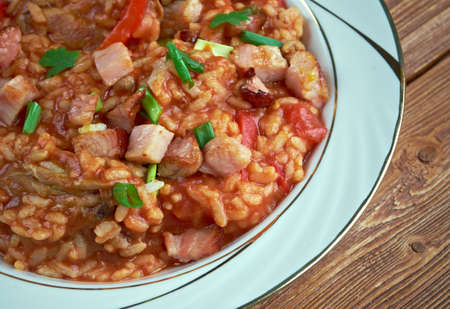 Charleston red rice - Savannah Red Riceの写真素材