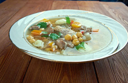 Chairo -  traditional dish of the Aymara people, consumed mainly in Bolivia and other countries in the Andesの写真素材