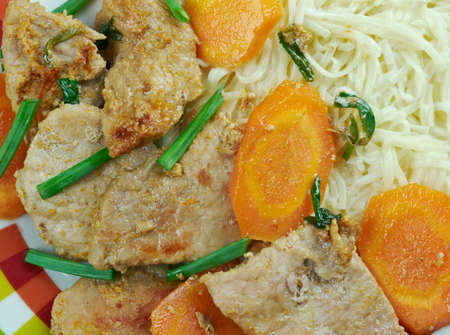 Sichuan Orange Beef - Chinese foodの写真素材