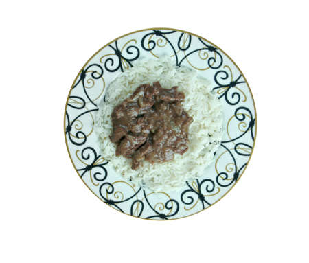 Maafe - groundnut stew, is a stew or sauce.cuisine of nations throughout West Africa and Central Africa.の写真素材