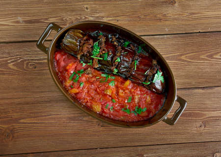 Urfa PatlÄ±can KebabÄ± - Beli kÄ±rÄ±k - Turkish stuffed eggplant