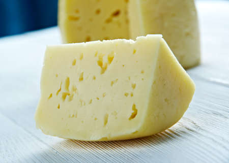Jibneh Arabieh -  soft white cheese found all over the Middle East.popular in Egypt and the Arabian Gulf area.の写真素材