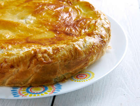 Pate aux pommes de terre   speciality of the Limousin and the Allier . main ingredients are potato...