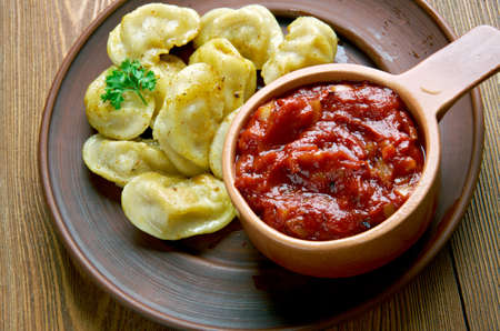 Toasted ravioli -  breaded deep-fried ravioli.Italian-American cuisineの写真素材