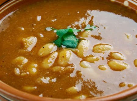 Bob chorba - national Bulgarian dish.の写真素材