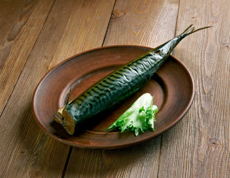 Buckling  -  hot-smoked herring similar to the kipper and the bloaterの写真素材