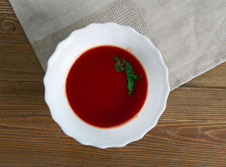 espagnole sauce  basis of sauce-making in classic French cooking.の写真素材