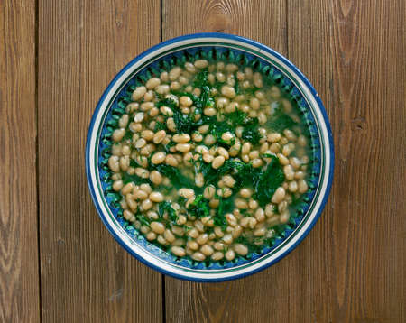 Baghala ghatogh - Iranian dish  made with Baghalas , dill, and Eggs.
