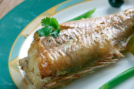 Baked  Sea Bass  in Vernaccia