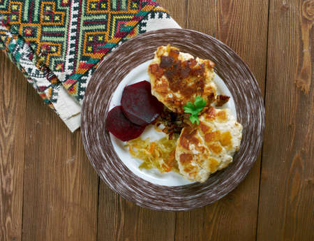 Kotletas jurate  - Lithuanian chicken cutletsの写真素材