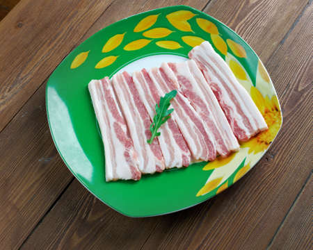 Ayrshire Bacon - Scottish traditional dish of pork