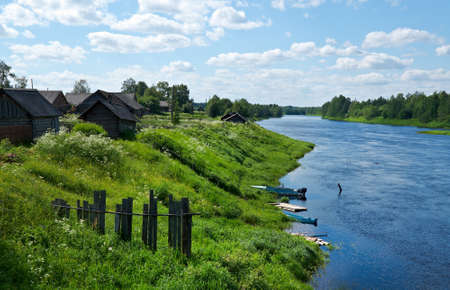 Ken River Valley.Arkhangelsk region, Russia