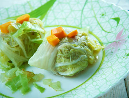 Chou farci - Stuffed Cabbage Rolls de l'Aveyron