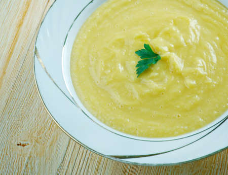 sosekeitto - Finnish cream of pumpkin soupの写真素材