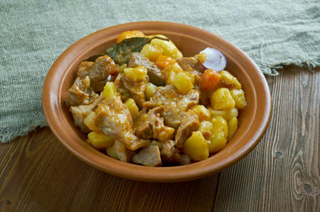 Estonian pork stewの写真素材