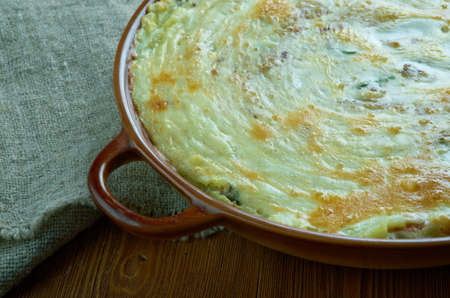 gulbishnik- Belarusian dairy potato casseroleの写真素材