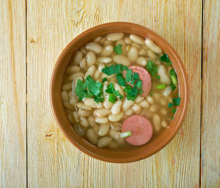 Ciorba de Fasole  - Romanian Bean Soup