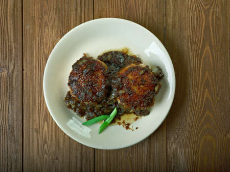 Lion's head  - pork meatballs, dish from the Huaiyang cuisine of eastern China.の写真素材