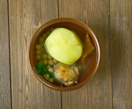 Kufta bozbash Iranian, Azerbaijan,Middle Eastern mutton soup