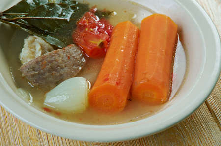 Shorba bi djaj  - Iraqi Creamy Chicken Soupの写真素材