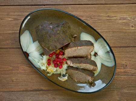 Hirvipaisti -  Finnish elk roastの写真素材