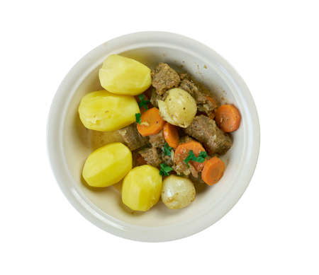 coufidou aveyronnais - Braised beef in style Aveyronの写真素材