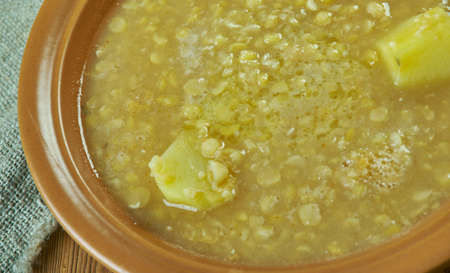 Hapanvelli -  traditional South-Eastern Finnish dish that resembles pea soup