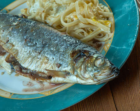 hiillostettu silakka  - Finnish fried herring
