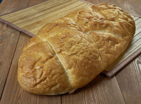 Nan-e-Barbari – Persian Bread.-baked flatbread found in the cuisines of Central and South Asia