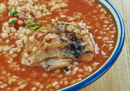 Shurbat farik - Levantine and North African cuisinesの写真素材