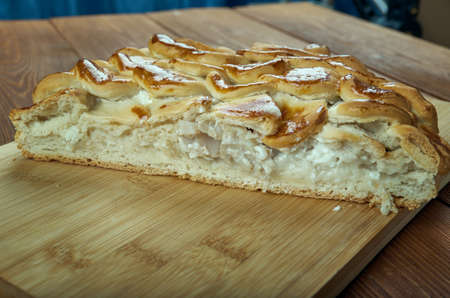 kalapirukat - Estonian fish casserole in doughの写真素材