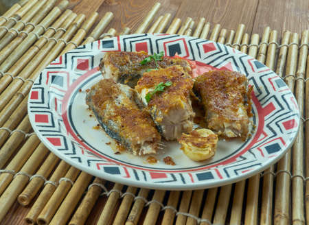 fish masala - Spicy Fish Tikka.south western indiaの写真素材