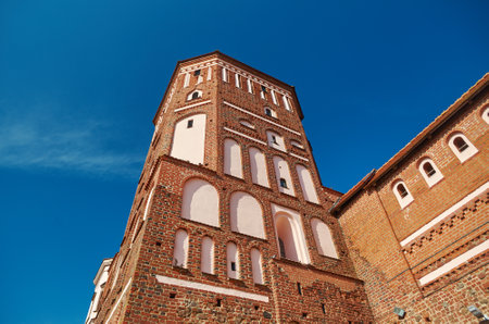 Mir Castle Complex.Europe, Belarus. July 1, 2017のeditorial素材